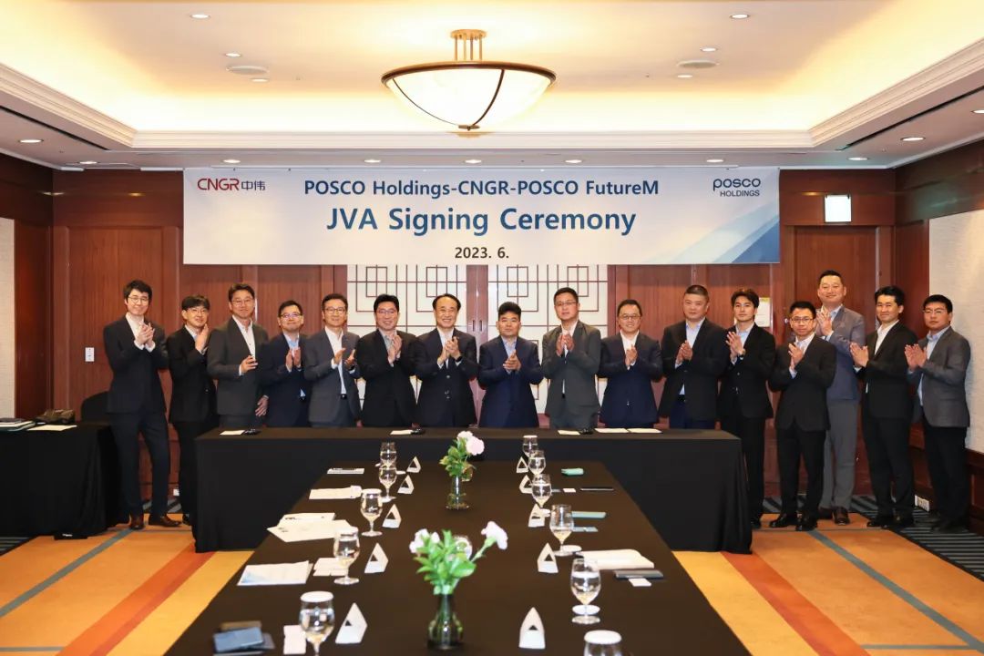 全球化再提速！中偉股份牽手POSCO 集團(tuán)打造首個(gè)海外精煉及前驅(qū)體一體化產(chǎn)業(yè)基地