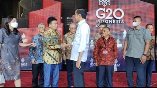 中偉股份董事長鄧偉明出席B20峰會丨受到印尼總統(tǒng)接見，取得豐碩成果